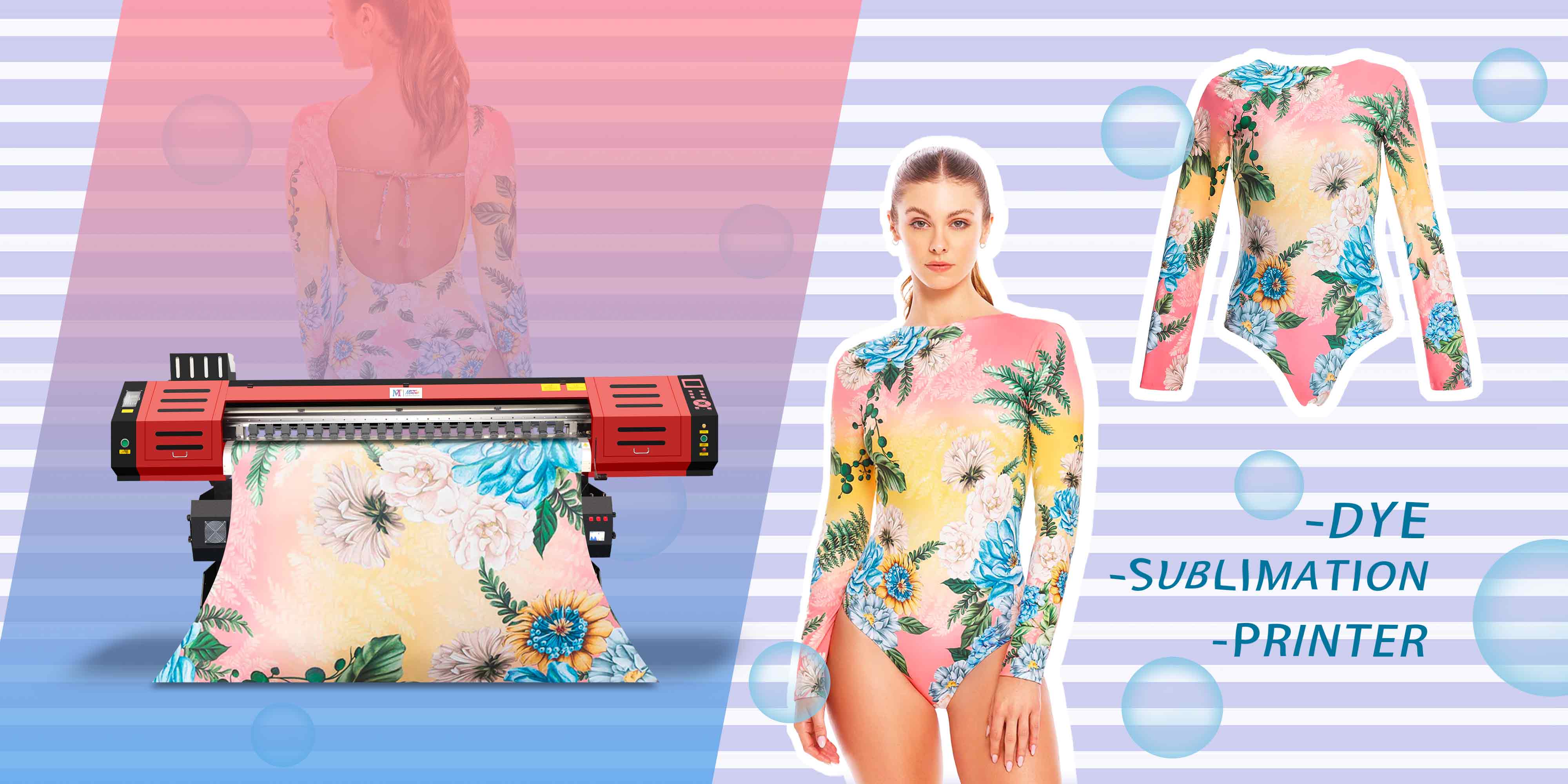 Dye sublimation printer output workflow for sportswear transfer paper production